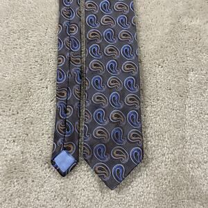 Tino Cosma Tie Mens Silk Necktie Italy Paisley Formal Dress Wedding Menswear